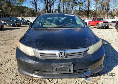 2012 Honda Civic Lx from USA, damaged, VIN 2HGFB2F56CH312862